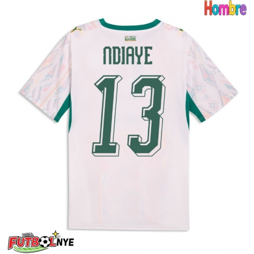 Camiseta Senegal Iliman Ndiaye #13 Primera Equipación Mundial 2026 manga corta